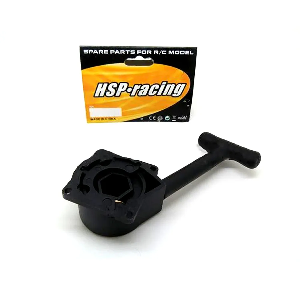 Mango de arranque Universal para coche teledirigido, Kit de reemplazo de arranque de motor Nitro para 1/8 1/10 HSP Nitro Axial Wltoys Redcat Himoto