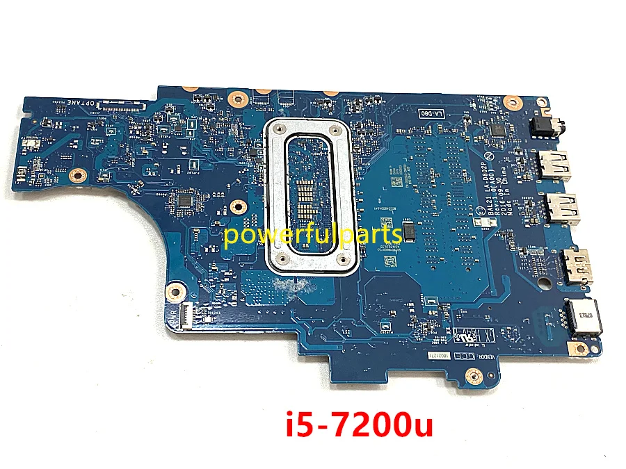 BAL21 LA-D802P Carte Mère Pour Dell Inspiron 15 5767 5567 Ordinateur Portable Carte Mère Avec i5-7200 CPU 0DG5G3 CN-0DG5G3 Fonctionne Bon