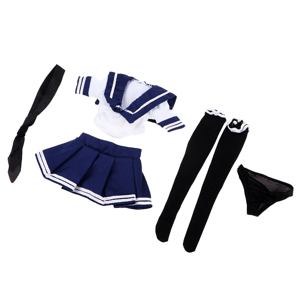 1/6 skala JK Schuluniform Sailor Kostüm Für 12'' Weibliche Action Figur Körper