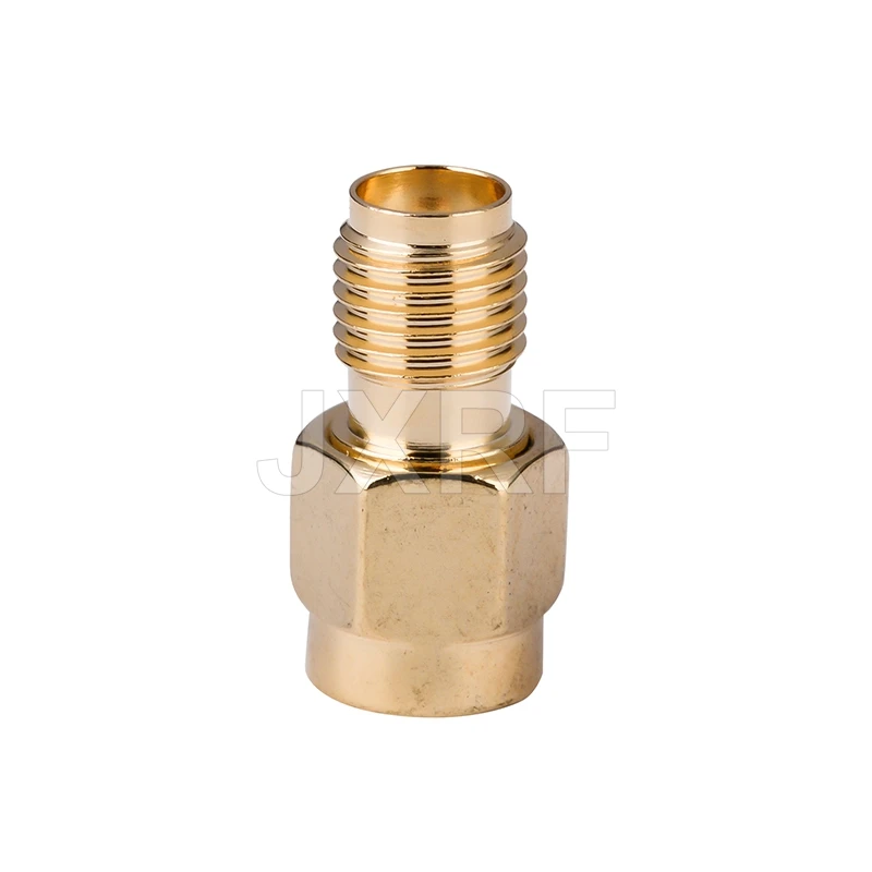 2 Stuks Sma Adapter Sma Vrouwelijk Naar Rp Sma Stekker Connector Adapter Verguld Straight Coaxiale Rf Adapters