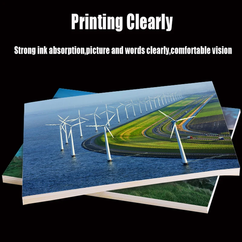 15 Vellen A4 Witte Sticker Papier Voor Inkjet Of Laser Printer Glossy Matte Copier Craft Label