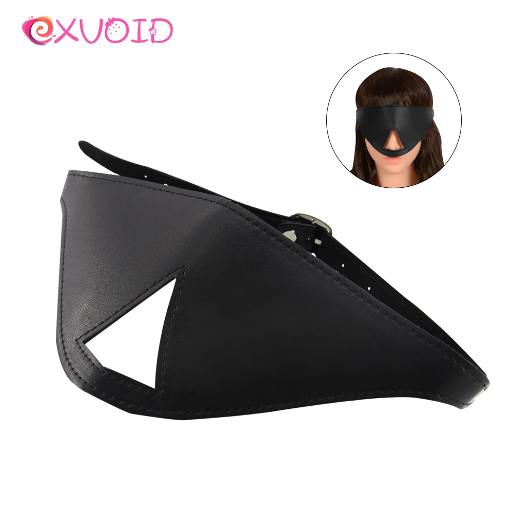 EXVOID Masquerade Eye Mask SM Bondage Sex Toys For Couples Flirting Blindfold Adult Products Eye Patch BDSM Slave Restraints