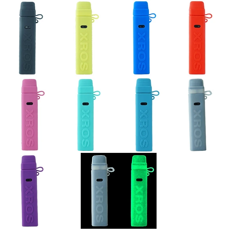Funda protectora con textura de silicona para XROS 16W Pod Kit Vape, funda de piel, ModShield Wrap gel