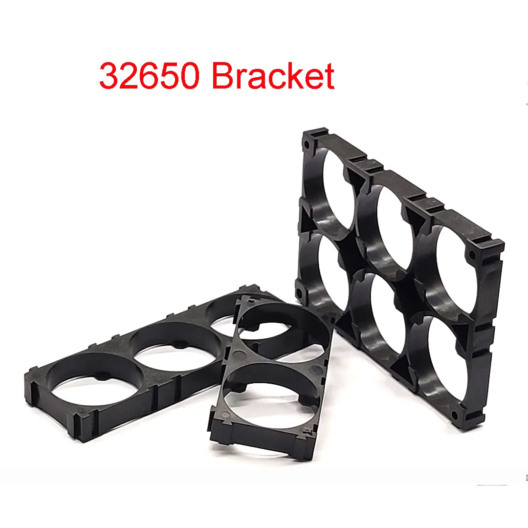 32650バッテリースタンド,32650バッテリー,防振プラスチックブラケット,安全,32650