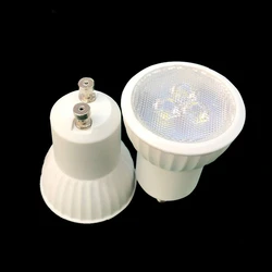 Mini lâmpada led regulável 7w gu10, luz cob ac110v 220v 35mm, luz led, branco quente, branco natural, branco frio, smd 2835