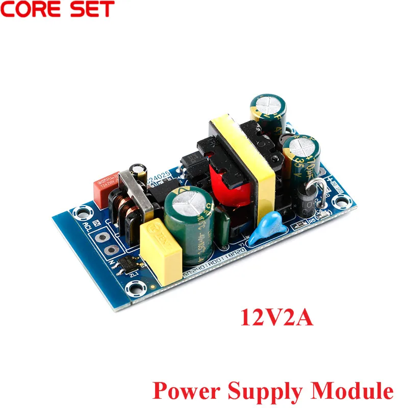 AC-DC Power Supply Module 12V2A / 24V1A Isolated Power Supply  Switching Power Supply DC24025 12V 24W 25W AC 100V~265V Original