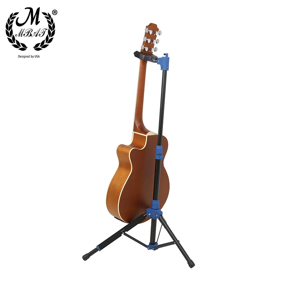 Galux Guitar Floor Stand Portable Folding Acoustic Electric Guitar Bass Scratch-proof Anti-skid Holder Display Rack Bracket