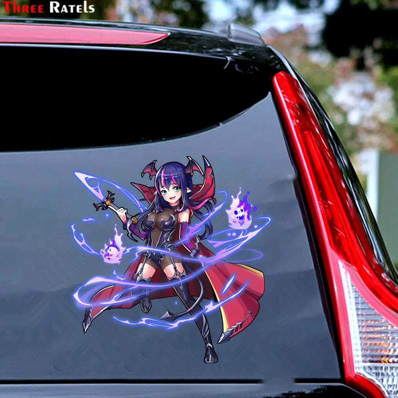 Three Ratels CDM316 Cool skills of popular anime wall stickers Poster Self Adhesive Removable car hood sticker laptop decal