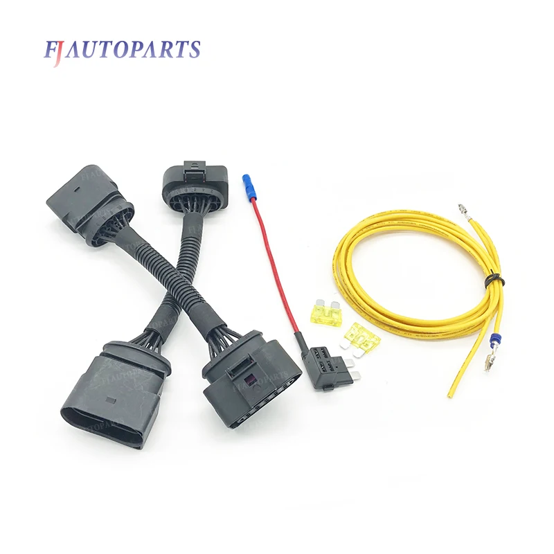 For VW Transporter T5 To T5.1 FaceLift Headlight Conversion Adaptor Wiring Harness Loom Connector