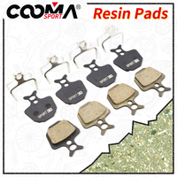 4 Pairs, Bicycle Disc Brake Pads for FORMULA ORO K18 K24 PURO GIANT DA7 Caliper, Sport EX Class Resin