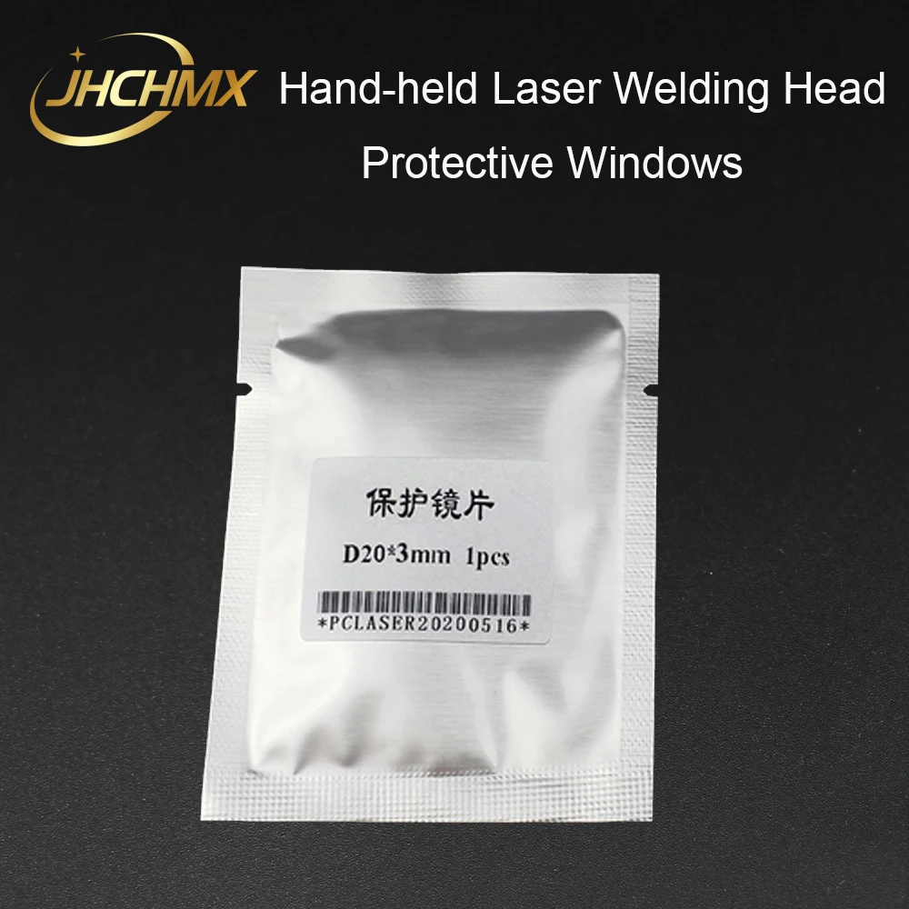 JHCHMX Laser Testa di Saldatura di Protezione Finestre 19.9*2 20*2/3/4 millimetri 1064nm 0-2KW per tenuto In mano di Saldatura Laser di Parti di Macchine