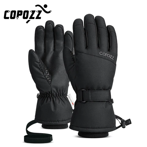 Copozz зимние лыжные перчатки