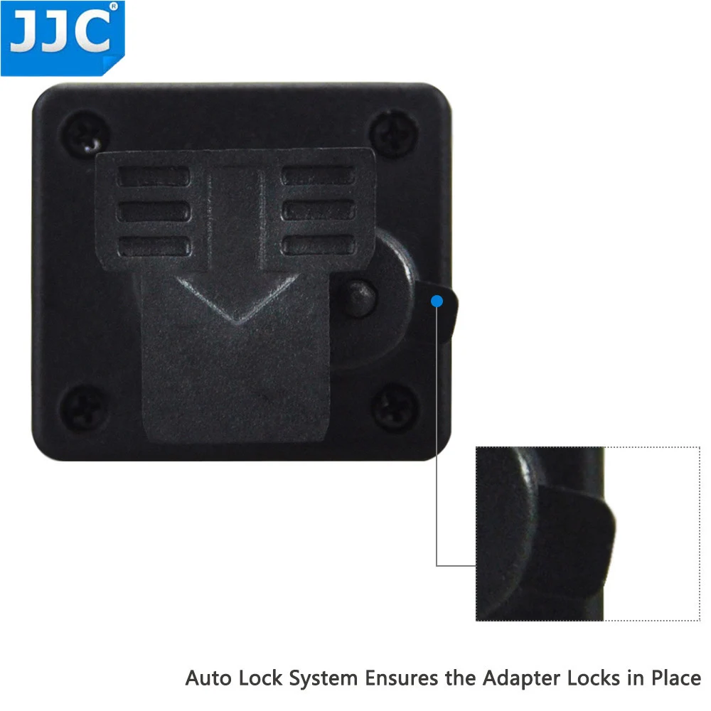 JJC Mini المتقدمة الحذاء الساخن إلى الحذاء العالمي محول جبل لكانون S21/S200/G10/S30/M52/200/M32/S20/S11/S10/M300 الاتصال LED