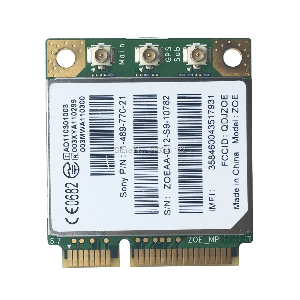 Genuine ZOE 1-489-770-21 3G WWAN Module WIFI Card For Sony Playstation PS Vita