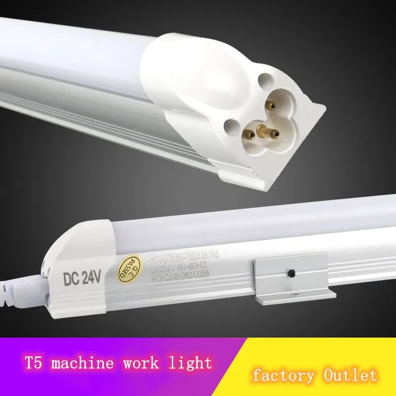 Hot T5 Tube Fixture1ft 2ft 3ft 4ft LED Tube Light Slim Bar Lamp Surface Mounted Linear Aluminum Fixture for Lathe/ Warehouse