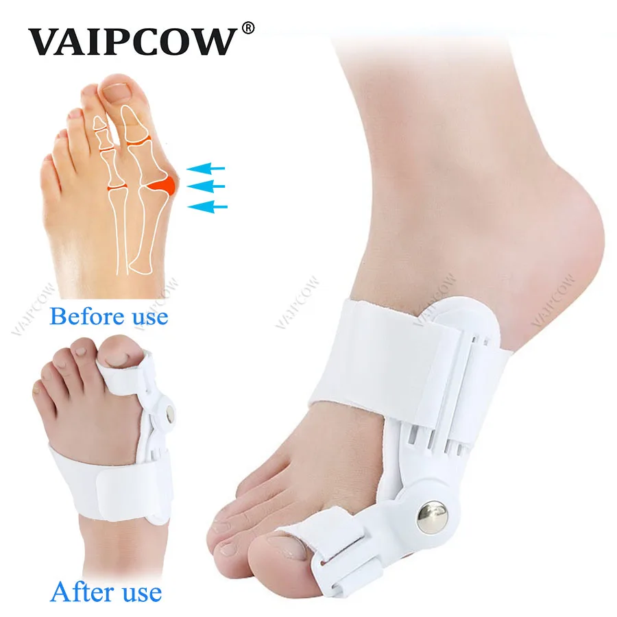 

2pcs Big Bone Toe Bunion Splint Straightener Corrector Foot Care Pain Relief Hallux Valgus Orthopedic insole Pedicure Foot Care