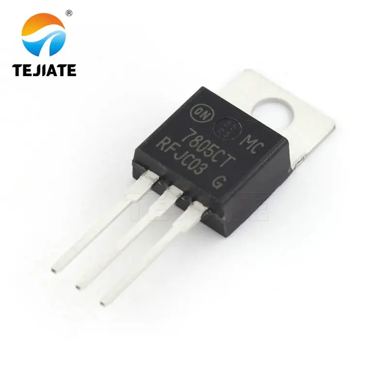 10PCS TEJIATE Power Chip MC78L05ABDR2G MC7805CTG Voltage Stable Voltage Power IC Microchip Linear Regulator