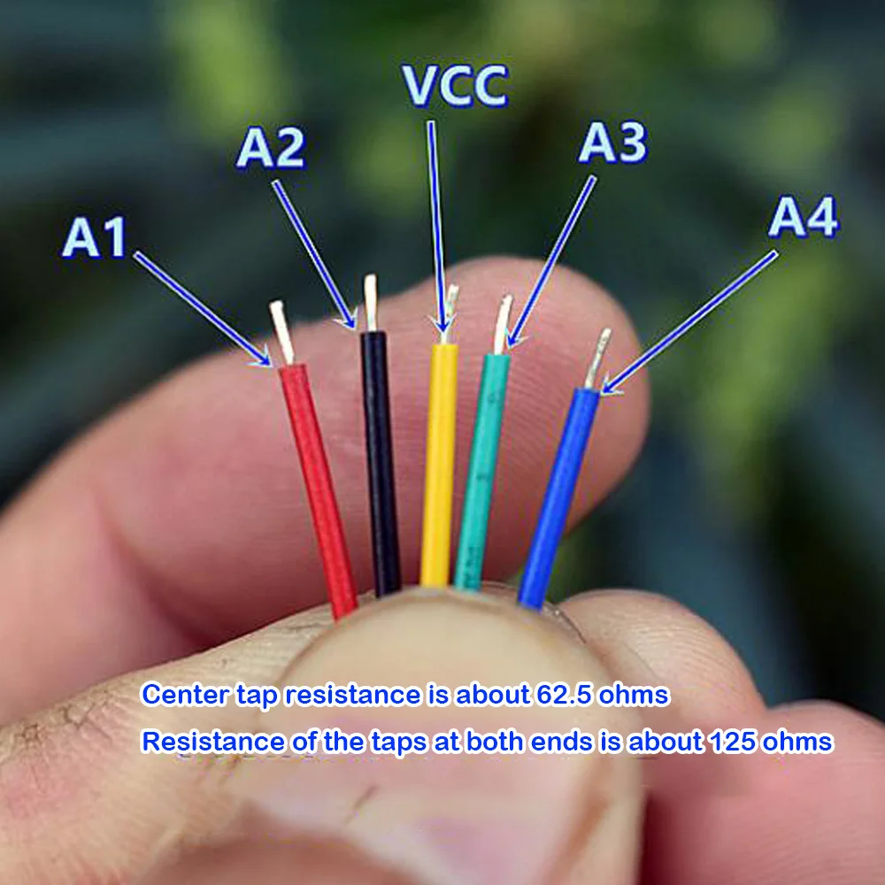 Mini Four-phase Five-wire Stepping Motor 25MM Micro 25 SPG0001 15 Degrees Stepper Motor Toy Engine