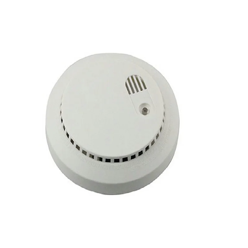 (4pcs) 2020 New Dual-voltage smoke detector 9V battery operated with 220V Safearmed Security Factory Fire Alarm
