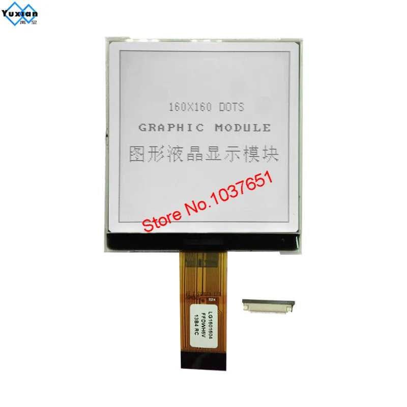 COG 160x160 LCD Display Module  UC1698U VA60*60mm LG1601605