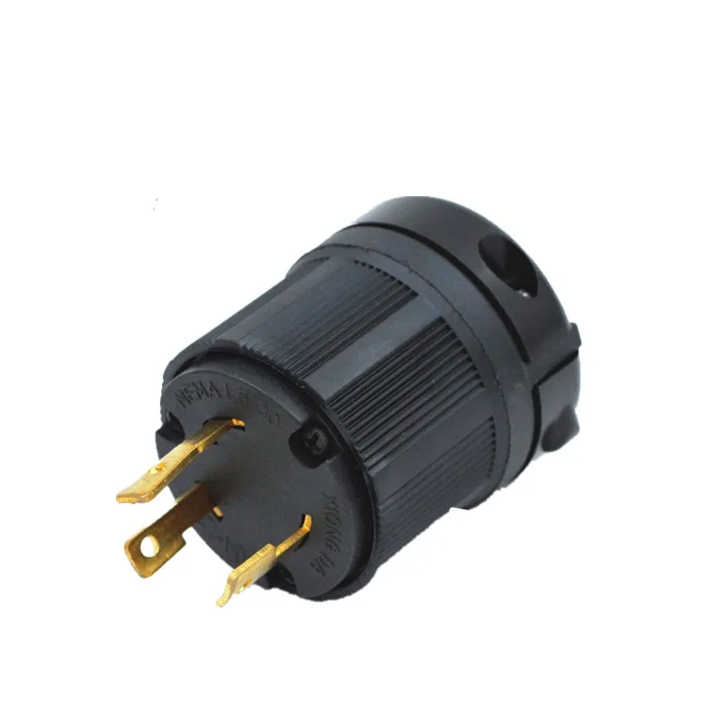 High Power American 3p NEMA L5-30P L5-30R us assembled industrial power converter plug Japan inline wire connector Receptacle