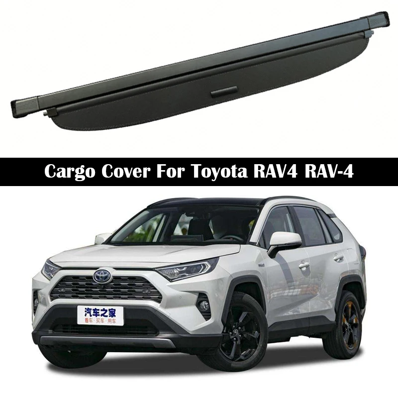 

Rear Trunk Cargo Cover For Toyota RAV4 RAV-4 2019-2023 privacy Screen Security Shield shade