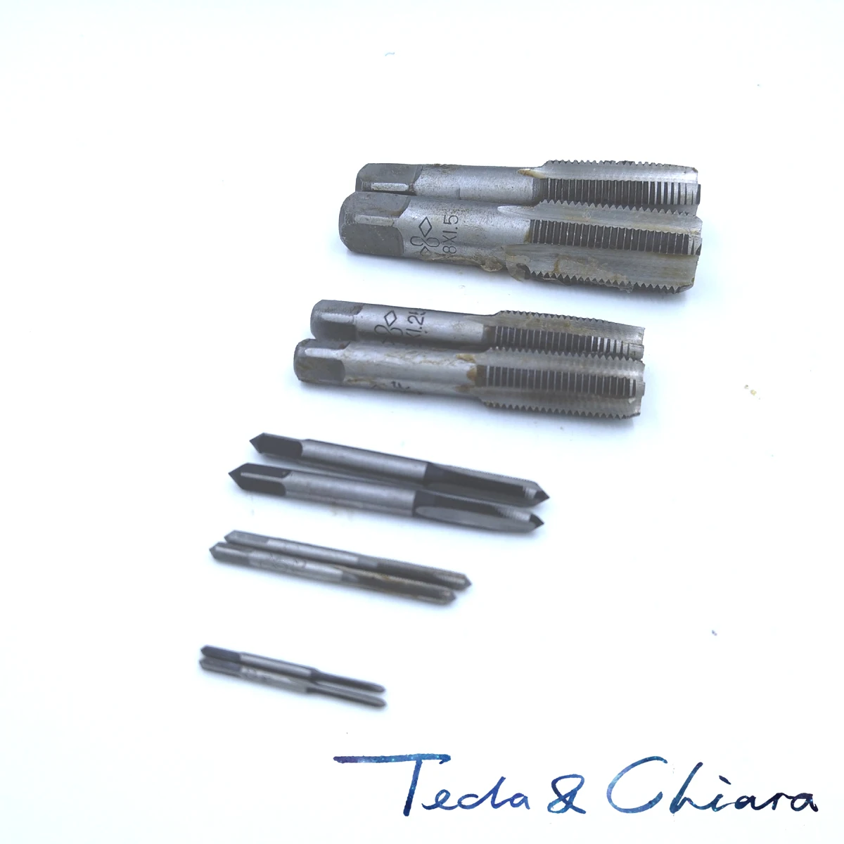 

M6 M7 M8 x 0.5mm 0.75mm 1mm 1.25mm Taper and Plug Metric Tap Pitch For Mold Machining Free shipping * 0.5 0.75 1 1.25