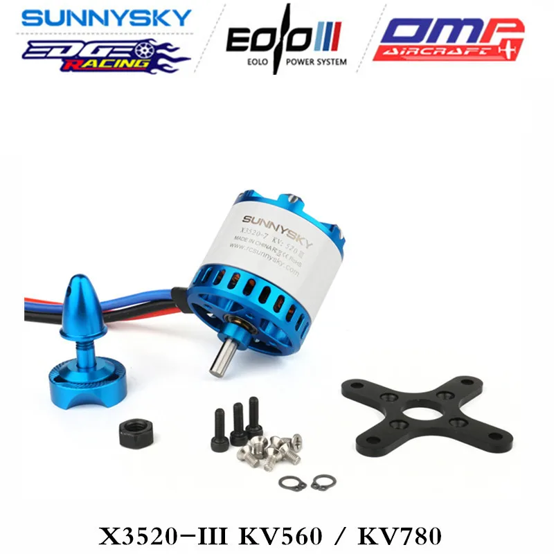 Original Three Generations Sunnysky X3520 560kv 780kv Brushless Motor For 50E Fixed Wing