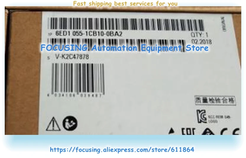 Imagem -03 - Logotipo Plc Novo 6ed10551fb100ba2 6ed1055-1cb10-0ba2 6ed1055-1nb10-0ba2 Plc em Caixa