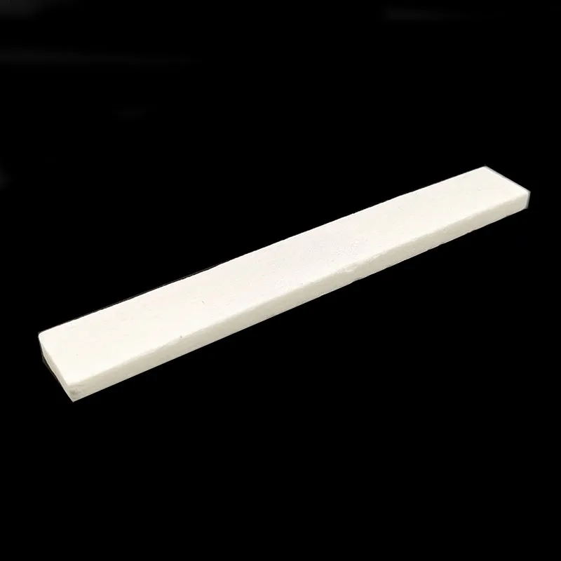 15Pair 100% Pure Cow Bone Ukulele 4String Mini Guitar Bridge Nut Saddle Blank Handmade Bone Blank Block