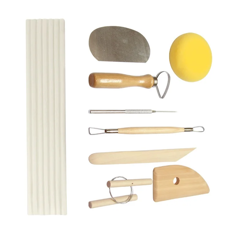 Pottery Sculpting Tools, Pottery Sculpting Clay Tool Set for Beginners Professionals Kids Carving Sculpting Pottery DIY Crafts