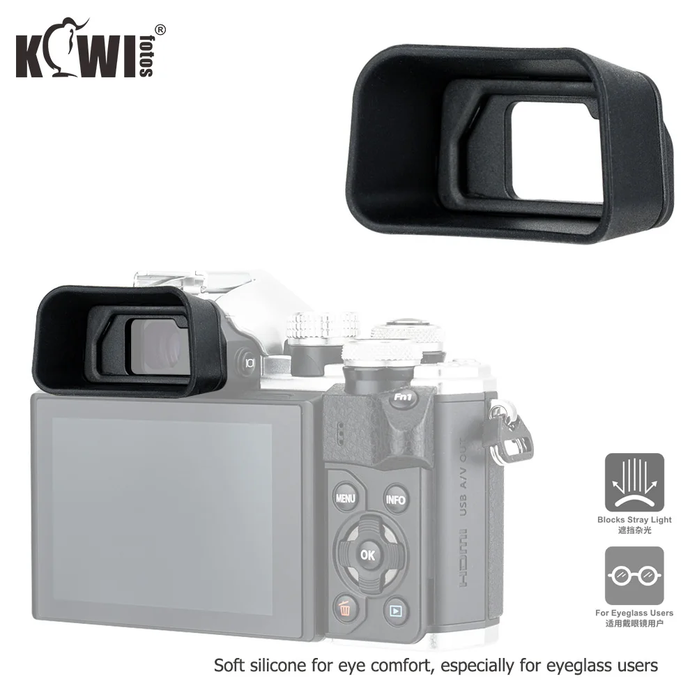 Camera Eyecup Viewfinder Eyepiece for Olympus OM-D E-M10 Mark III E-M5 Mark III E-M10 Mark II E-M5 Mark II Replaces EP-16 EP-15