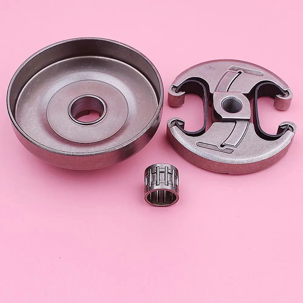 3/8 7T Clutch Drum Bearing Assembly Kit For Husqvarna 455 460 Rancher Chainsaw Part 537291702, 537110503