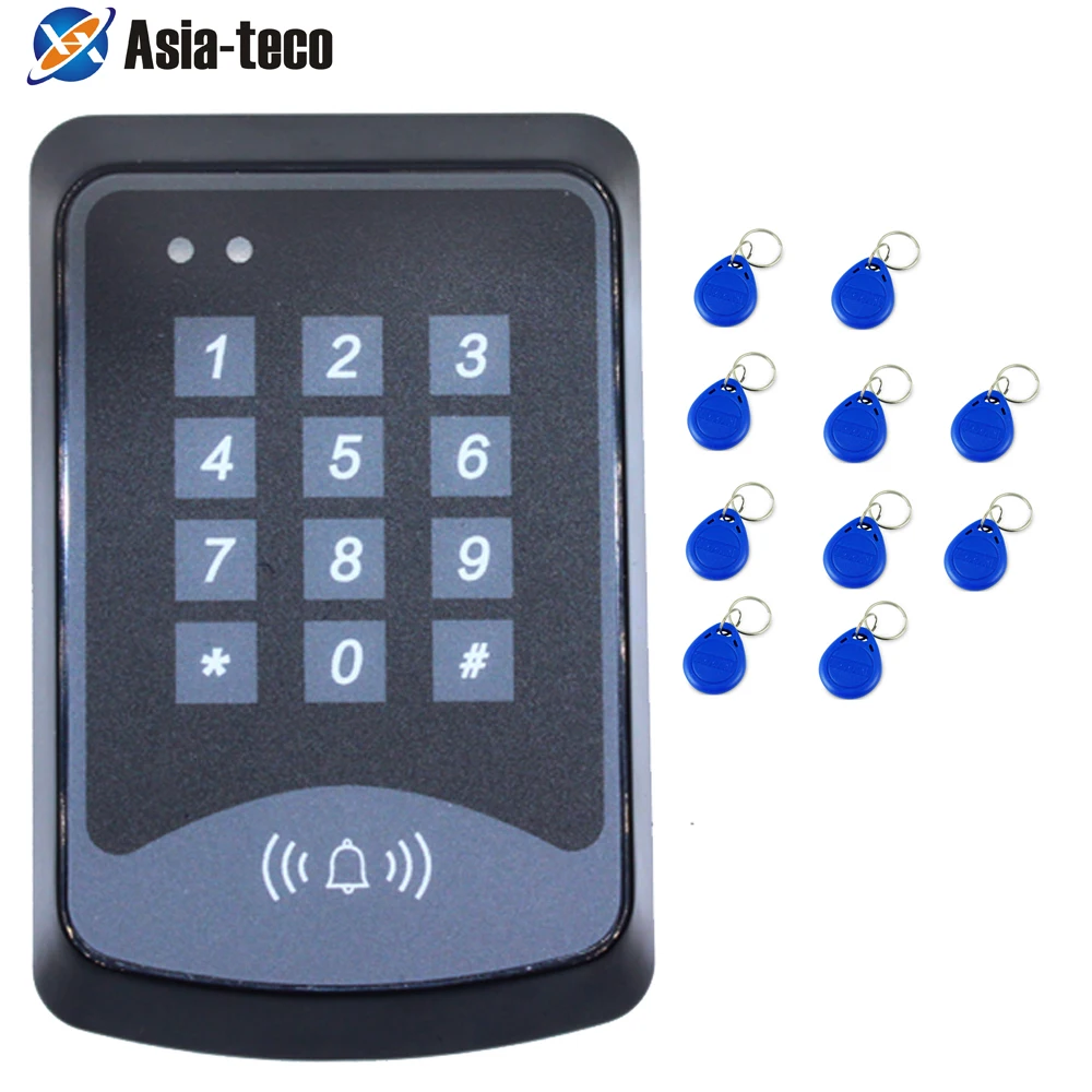 RFID Access Control Keypad System Device Machine 125Khz  Security Door Keypad Lock access control system kit 1000 users