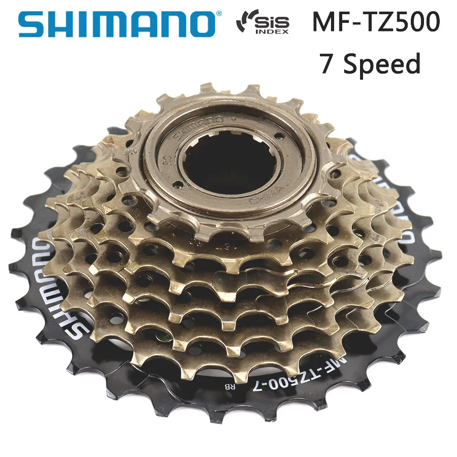 AliExpress Shimano MF-TZ500 6v 7v Bicycle Freewheel 14-28T 14-34T Sprocket 6s 7s Steel for MTB Road Folding Bike Accessories