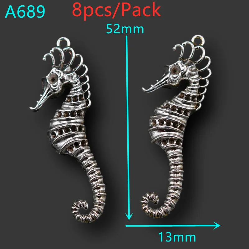 Marine Animal DIY Metal Pendant, Sea Shell Charms, Sea Horse Charms, Conch Charms, Mermaid Charms, Sea Mussel Charms, P540
