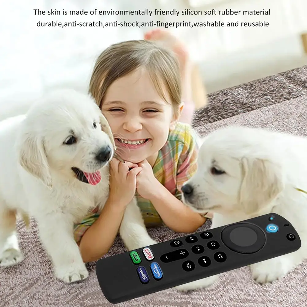 リモコン用防水シリコン保護カバー,耐衝撃性,リモコン,4k,3