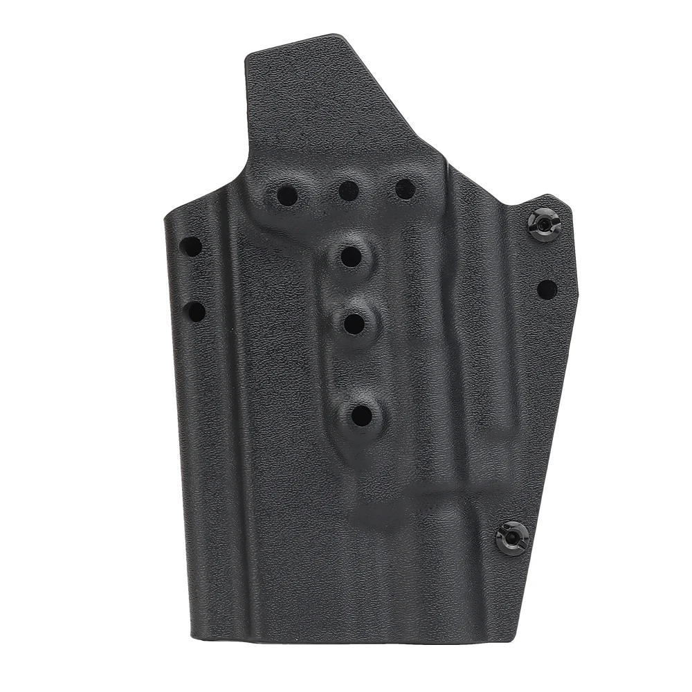 Tactische Kydex Pistool Holster Voor Glock 17/19/19X/45G-X400 Zaklamp Airsoft Pistol Case holster Belt Carry Jacht Accessoires