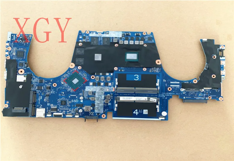 

FOR HP ZBOOK 15 G5 E-2186 Motherboard L28693-601 DA0XW2MBAG0 i7-8850H P1000 100% test ok