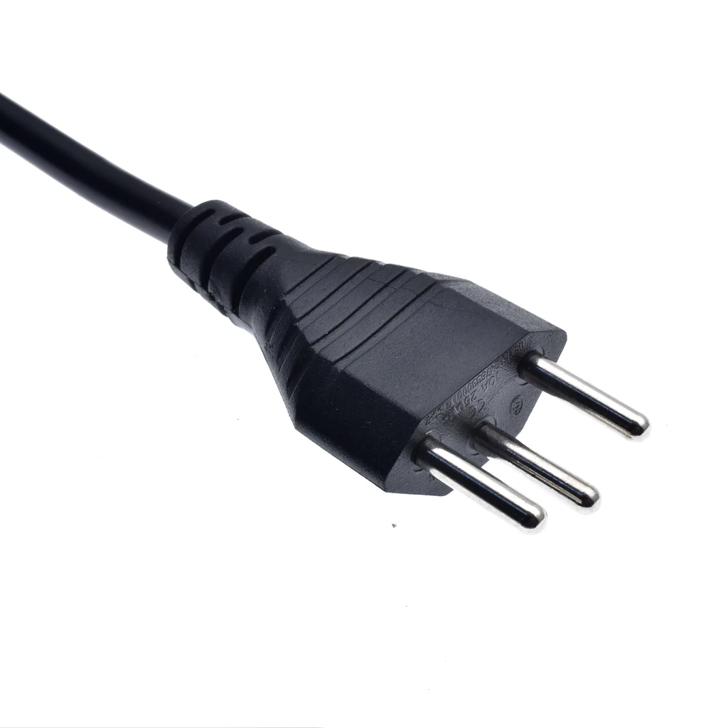 Swiss 3 Pin AC Power Cord SEV 1011 IEC C13 Power Cord IEC type J Switzerland T12 plug to IEC 320 C13 female for Computer 