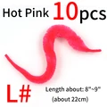 10 piezas rosa intenso