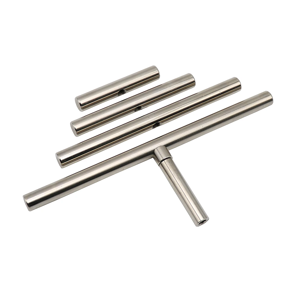 1 Set 16/25MM Shank Stainless Steel Lathe Turning Tool Holder Set Cylindrical Woodworking Turning Tool Holder For Wood Lathe