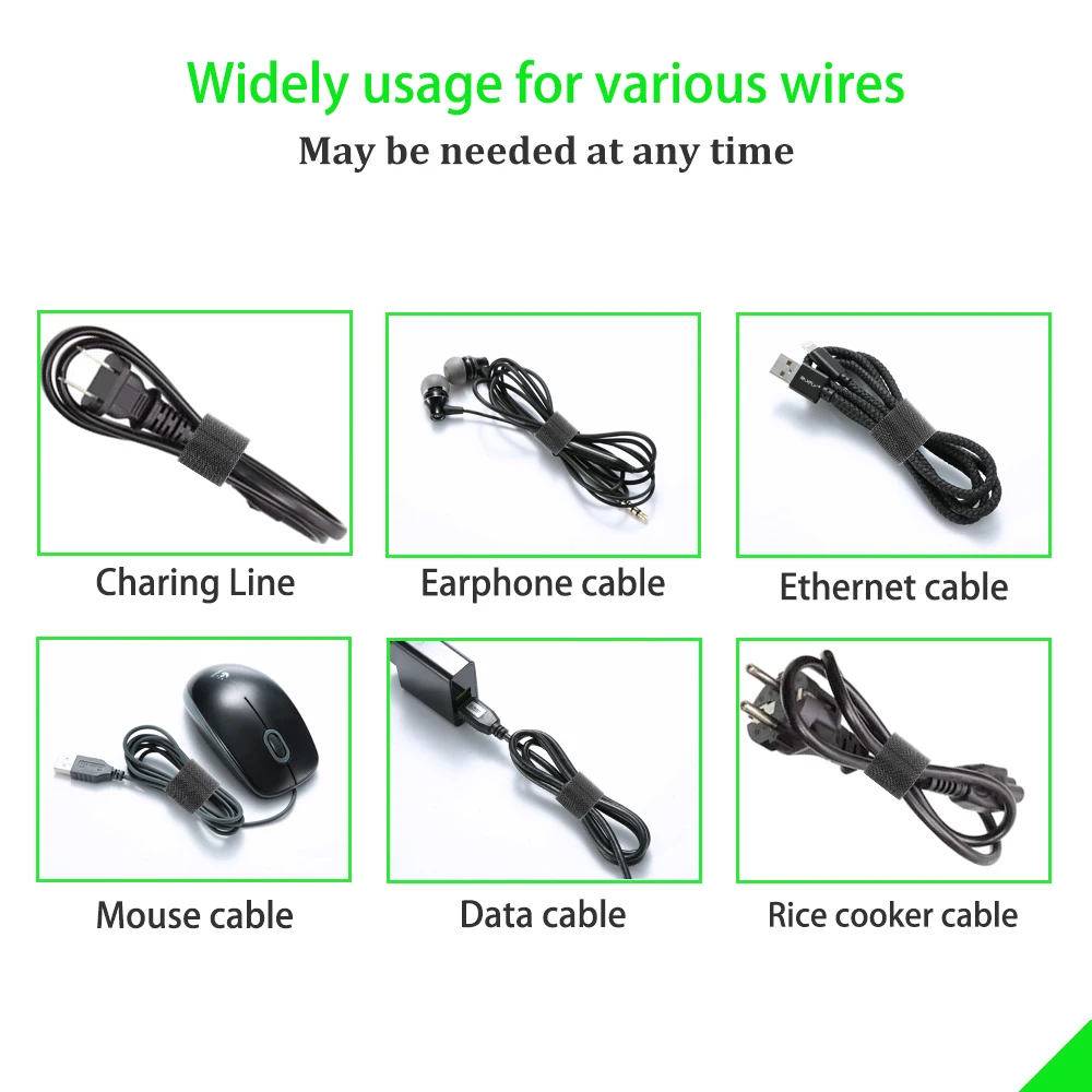 Cable Organizer Wire Winder Clip Earphone Holder Mouse Cord Protector Cable Clip Management For iPhone Samsung USB Cable