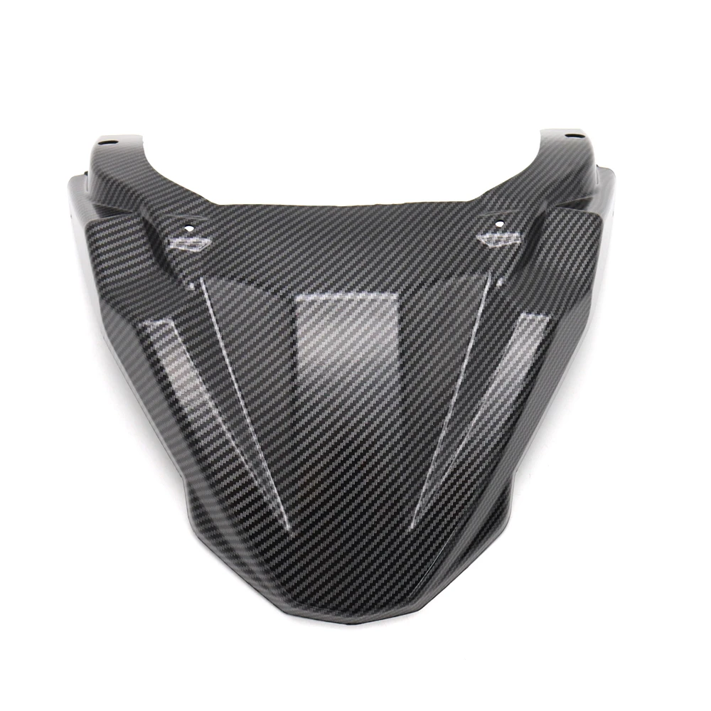 Carbon fiber texture Front Wheel Fender For Yamaha MT 09 Tracer 900 GT FJ09 18 2019 2020 2021 Beak Nose Cone Extension Cover