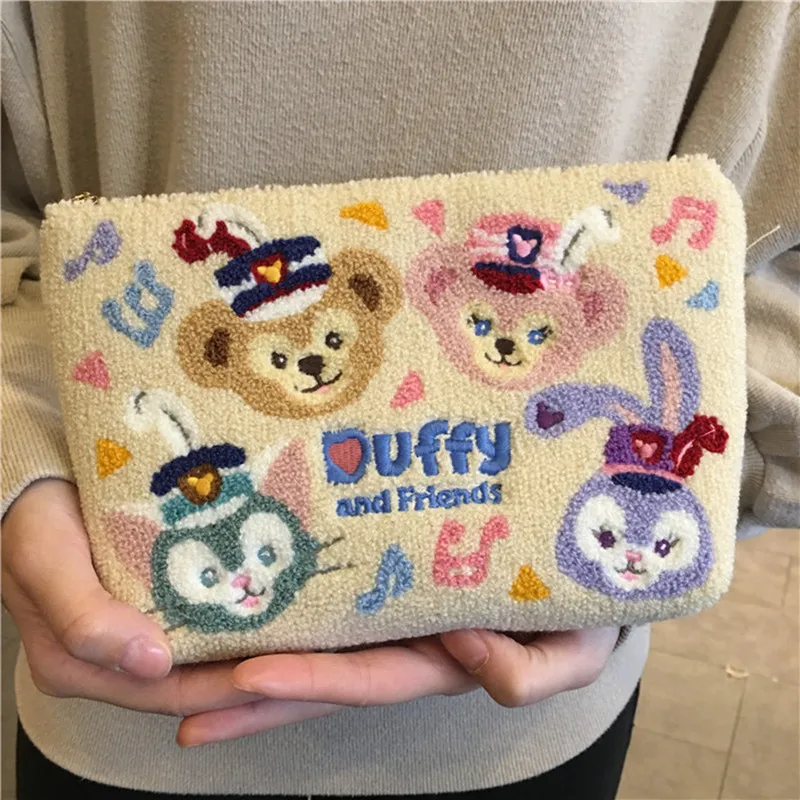 Original Disney Duffy Ladies Embroidered Crossbody Bags Handbag 22*14CM