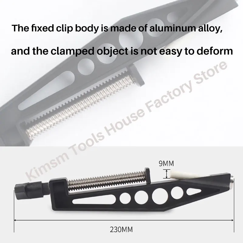 Abrazadera de fijación de orificios inclinados para juntas de carpintería, abrazadera fija, Clip de extracción de orificios inclinados, accesorios de perforación Diy, Herramientas de sujeción de localizador