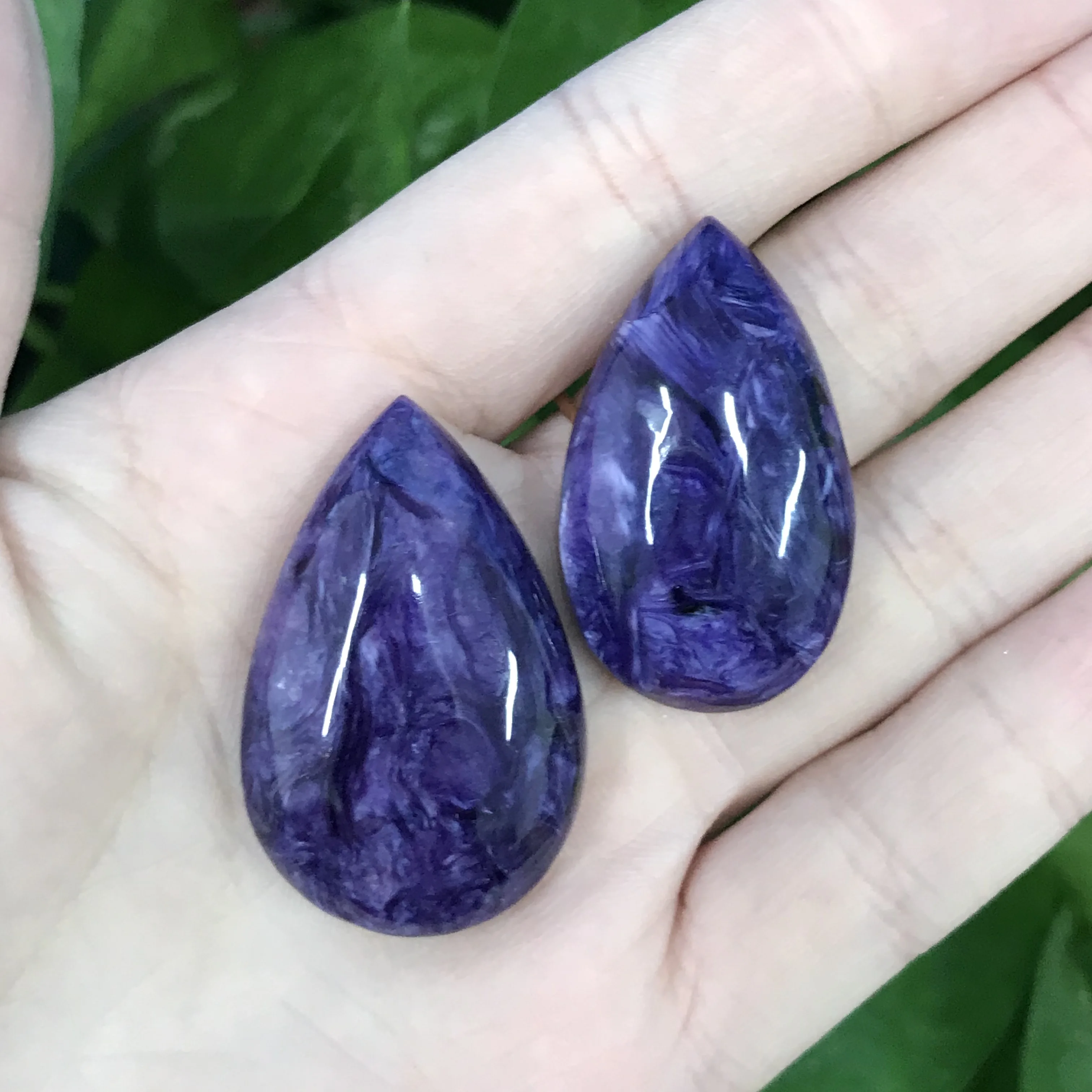 

Natural Charoite Purple For DIY Jewelry Making Nature Gemstone Purple Dragon Crystal