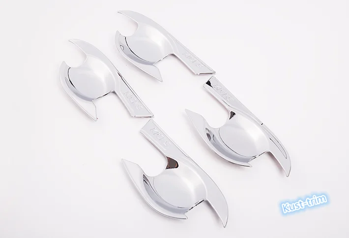 For Nissan KICKS 2017-2018 ABS Chrome High quality Outside the door Handle Cover Trim 12pcs