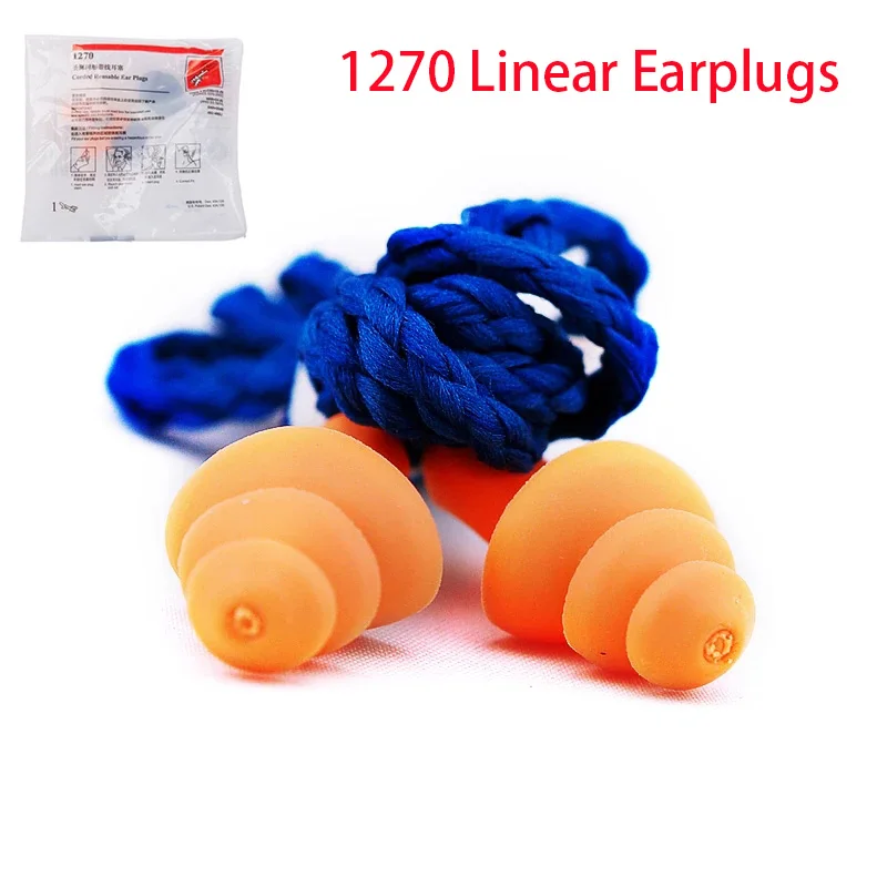 

Оригинальные затычки для ушей в форме линии 3M1270 с защитой от шума рождественские защитные затычки для ушей очищаемые силикагели многоразовые Обучающие Звукоизолирующие наушники для сна