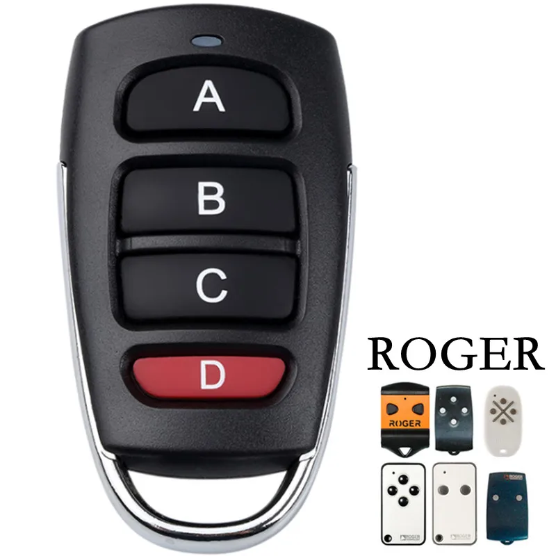 Roger E80 TX52R E80/TX52R/2 2 Channel Fixed Code Remote Control 433.92 MHz